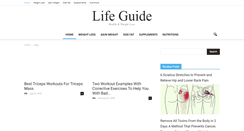 Desktop Screenshot of life-guide.com