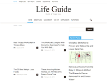 Tablet Screenshot of life-guide.com